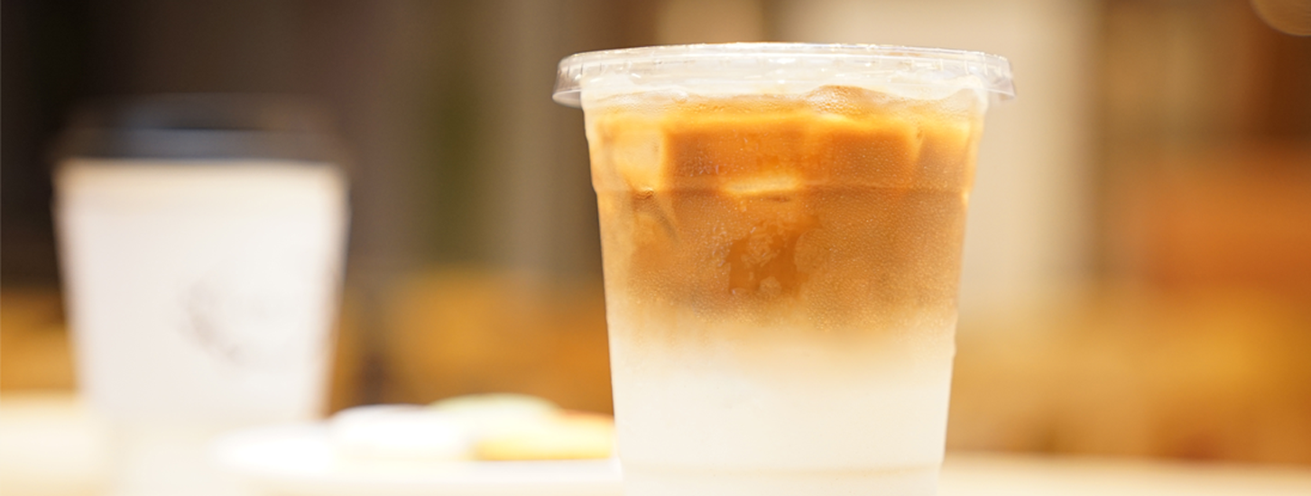 Clear Flat Lids Banner